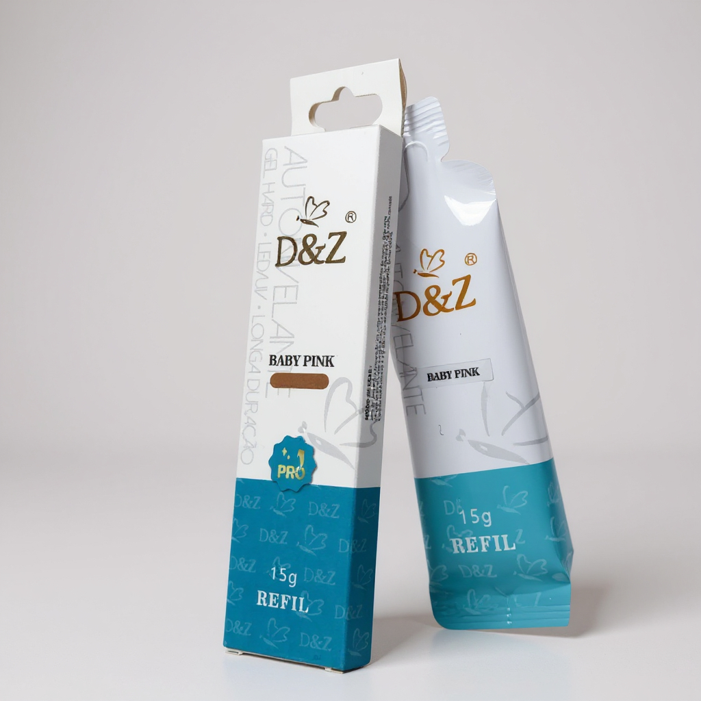 Sache Refil Gel UV/Led D&Z Gel Control - 15ml | Shopee Brasil