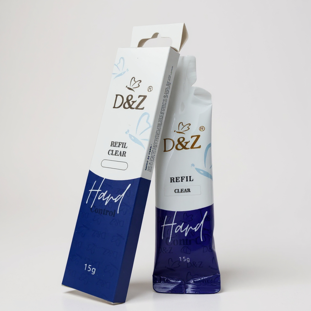 Sache Refil Gel UV/Led D&Z Gel Control - 15ml | Shopee Brasil