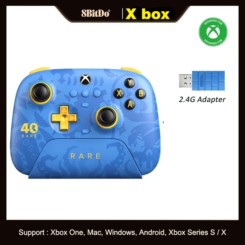8BitDo Ultimate-3 - Edição rara de 40o aniversário para Xbox Series X | S, Windows PC e Android