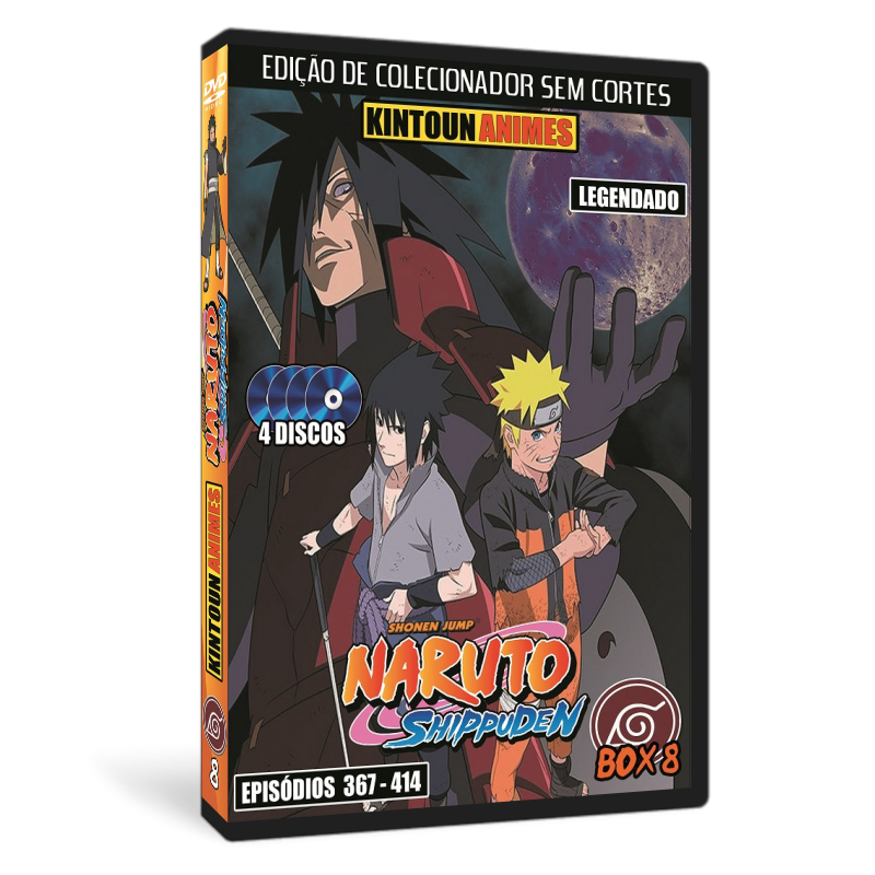 box naruto vol 1 5 dvds em Promoção na Shopee Brasil 2026