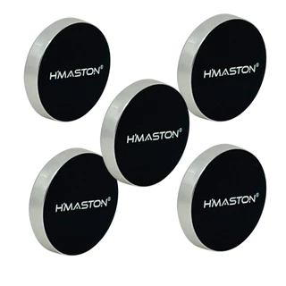 KIT c/ 5 Suportes Magnético Carro com Disco Metálico Adesivo 3M Fixação Forte Ideal Uber, 99