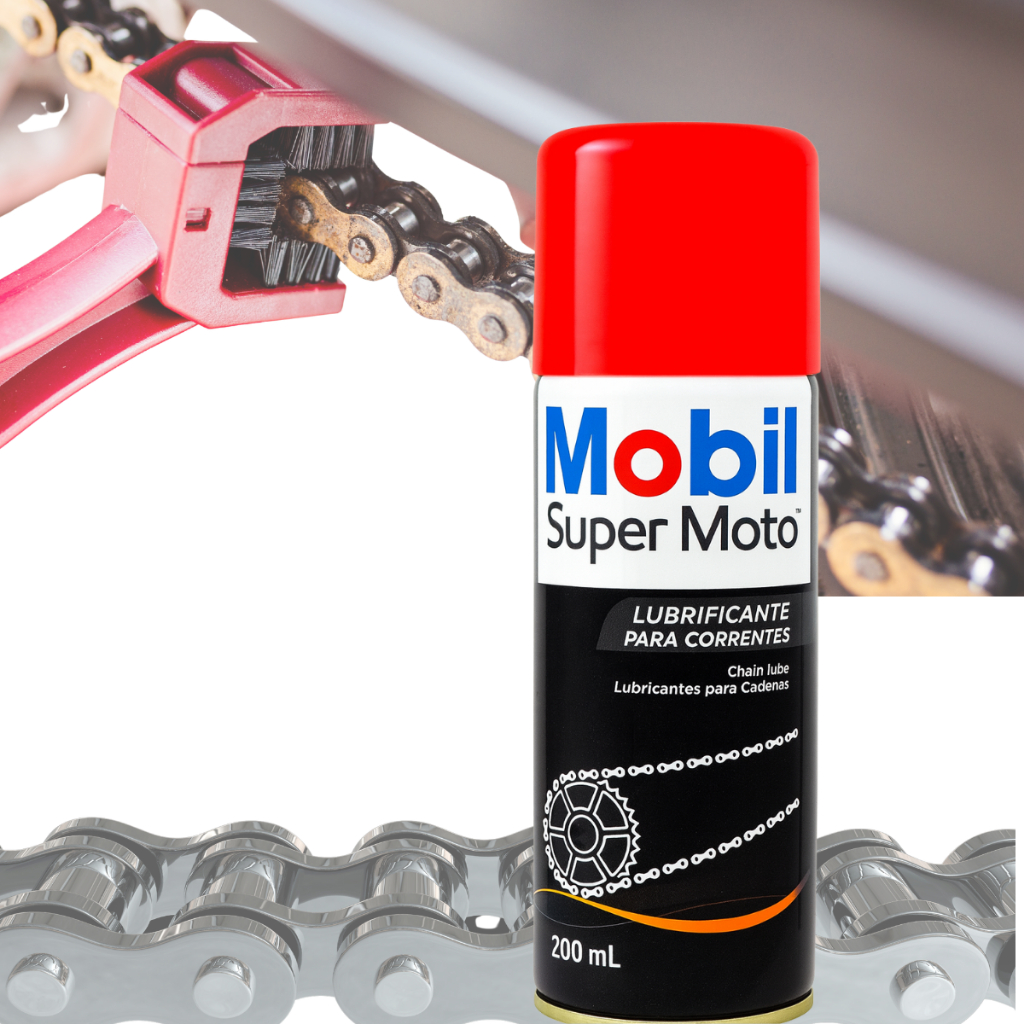 Lubrificante De Corrente Mobil Proteçao Contra Desgaste Original Em ...