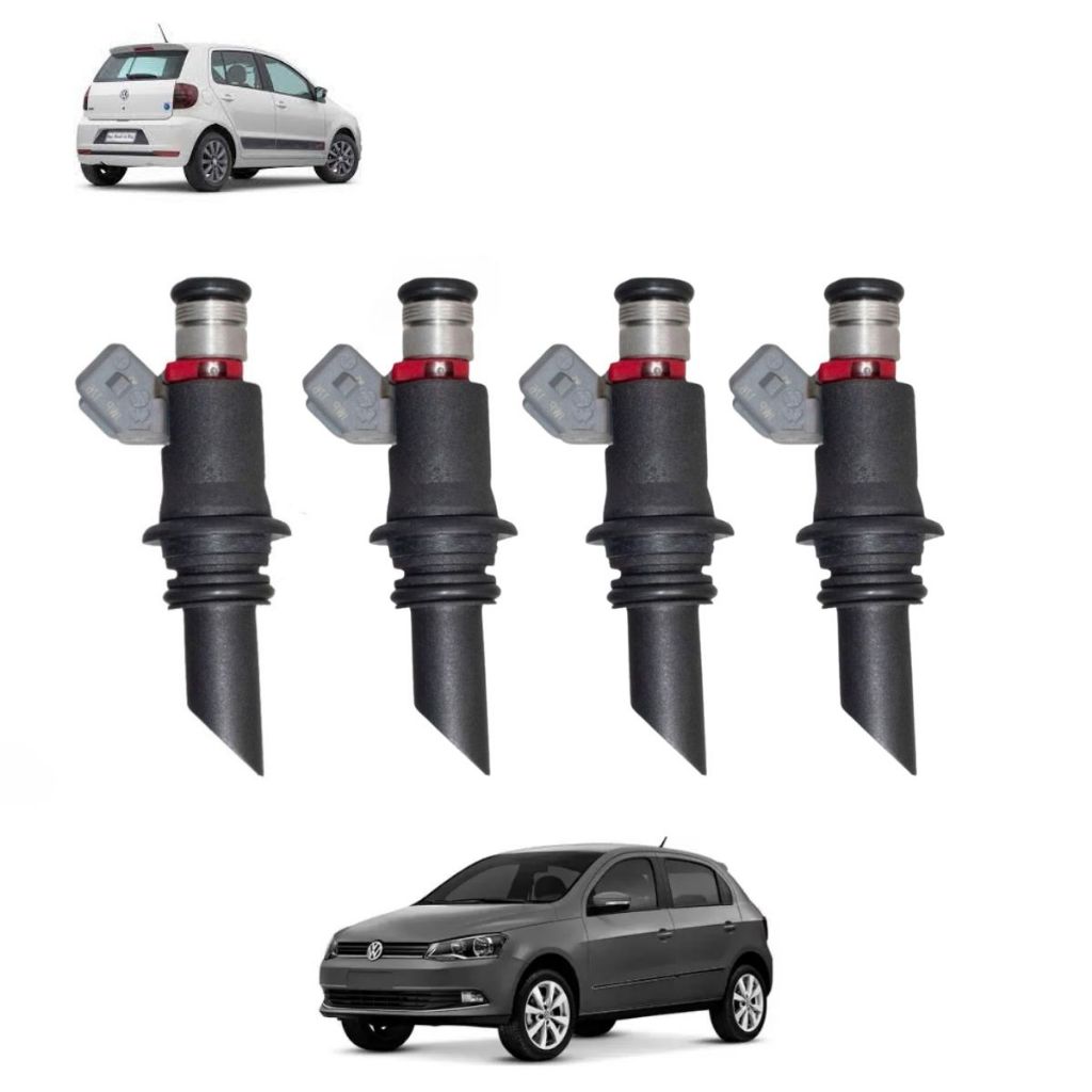 Kit 4x Bico Injetor Vw Gol Fox Voyage 1.0/1.6 Flex 8v IWP176 | Shopee ...