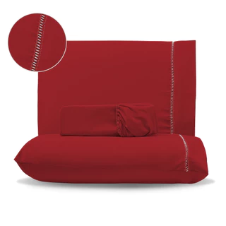 Kit Jogo de Lençol Solteiro Casal Queen King Berço 400 fios Cama Box toque Suave e Acetinado em Oferta na Shopee