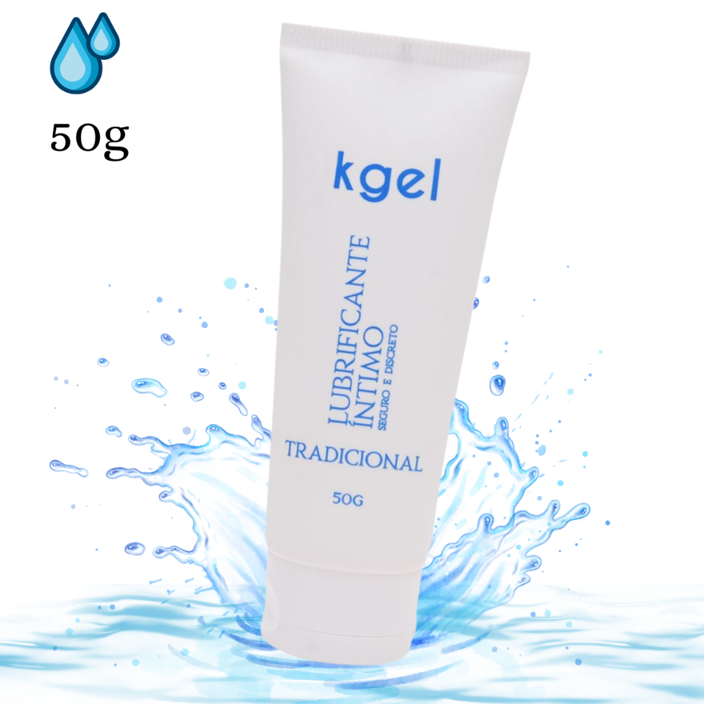 Lubrificante Íntimo Gel a base de Água Solúvel 50g Kgel Kit SexShop ...