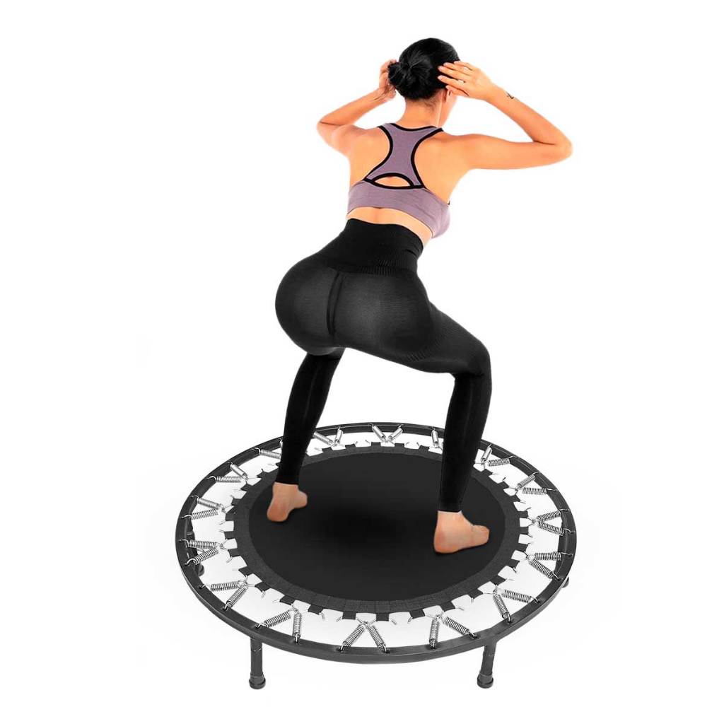 Mini Jump Profissional Cama Elástica Fitness Sem Aro Reforço Exercício ...