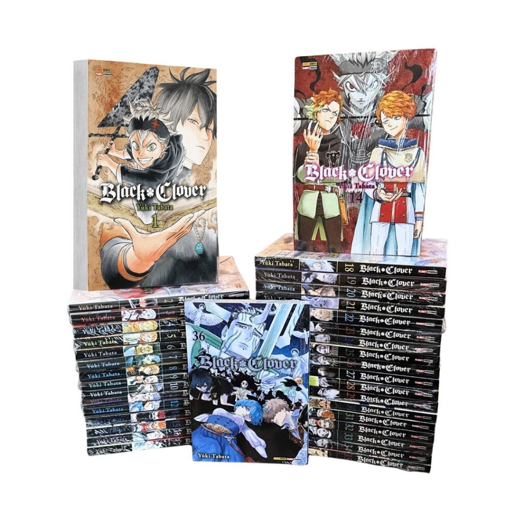 Mangá Black Clover, volumes variados (LA)