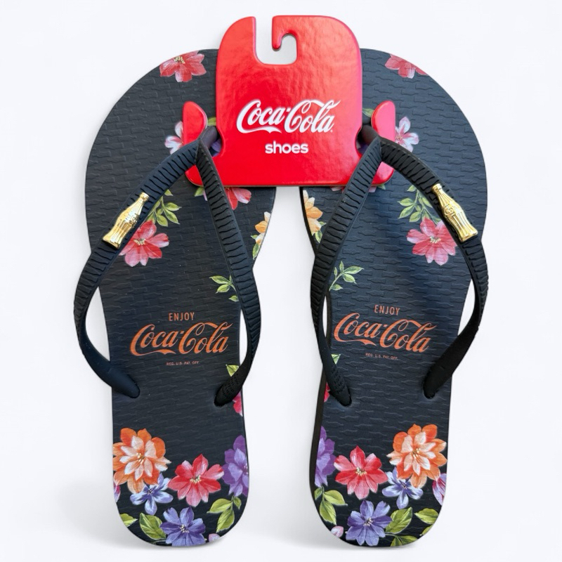 Chinelo Coca Cola Feminino Spring Vibes Cc4748 | Shopee Brasil