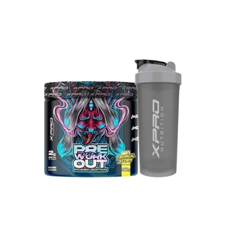 Kit Pré Treino Xtreme Power Edition 300g + Coqueteleira 700ml - XPro Nutrition em Oferta na Shopee
