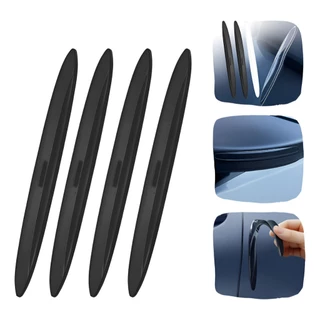 Protetor de Porta Silicone Anti Batida Kit 4 Peças | Adesivo Anticolisão para Carro | Proteção de Portas Veiculares