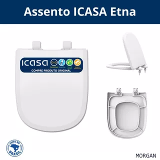Assento Sanitário Icasa Etna Branco Entrega Rápida SP