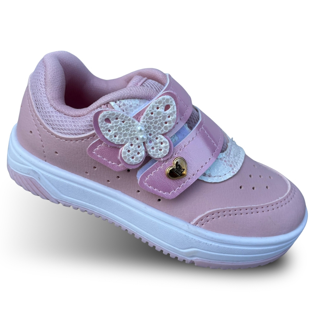 Tênis Infantil Menina Sem Cadarço KIDY HAPPY Feminino 3130051 | Shopee ...