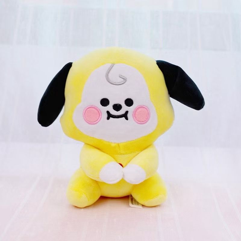 Pelúcias BT21 BTS 22cm Originais KPOP — Jungkook, V, Jimin, Suga
