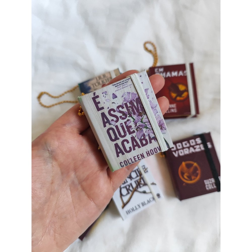 Mini livro - Chaveiro / Post-it