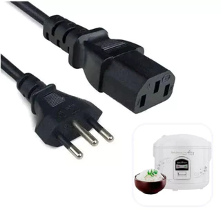Cabo De Força para Panela De Arroz Elétrica 3L Fio de Energia Tomada Bilvolt 1,50 Metros Várias Marcas em Oferta na Shopee
