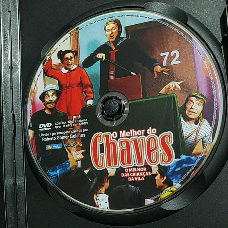DVD Chaves o melhor das crianças da vila - Volume 8 - Original