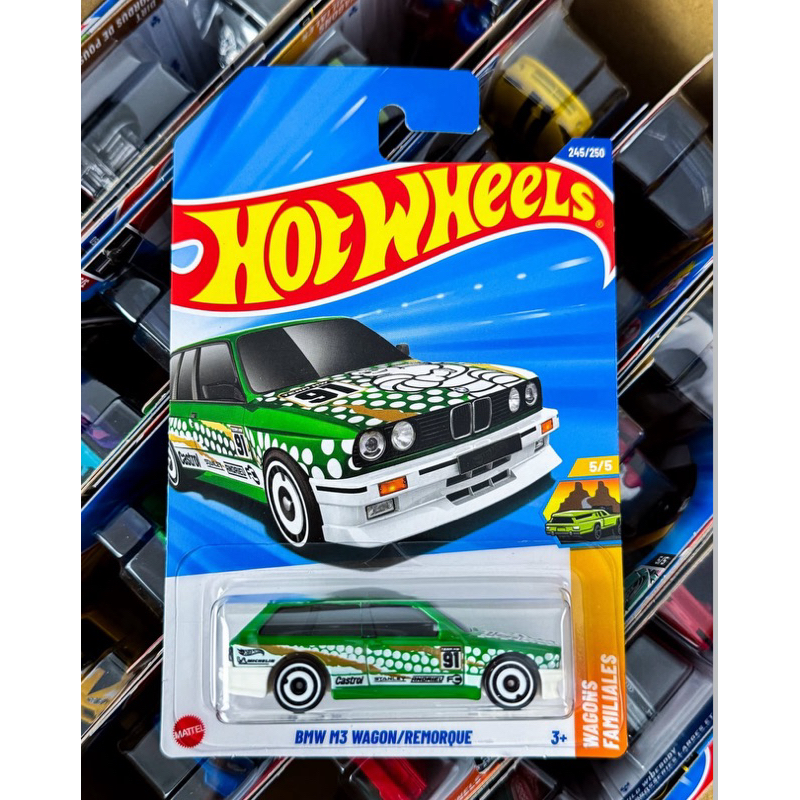 Hot Wheels Wagons Familiales 2025 - BMW M3 Wagon / Remorque