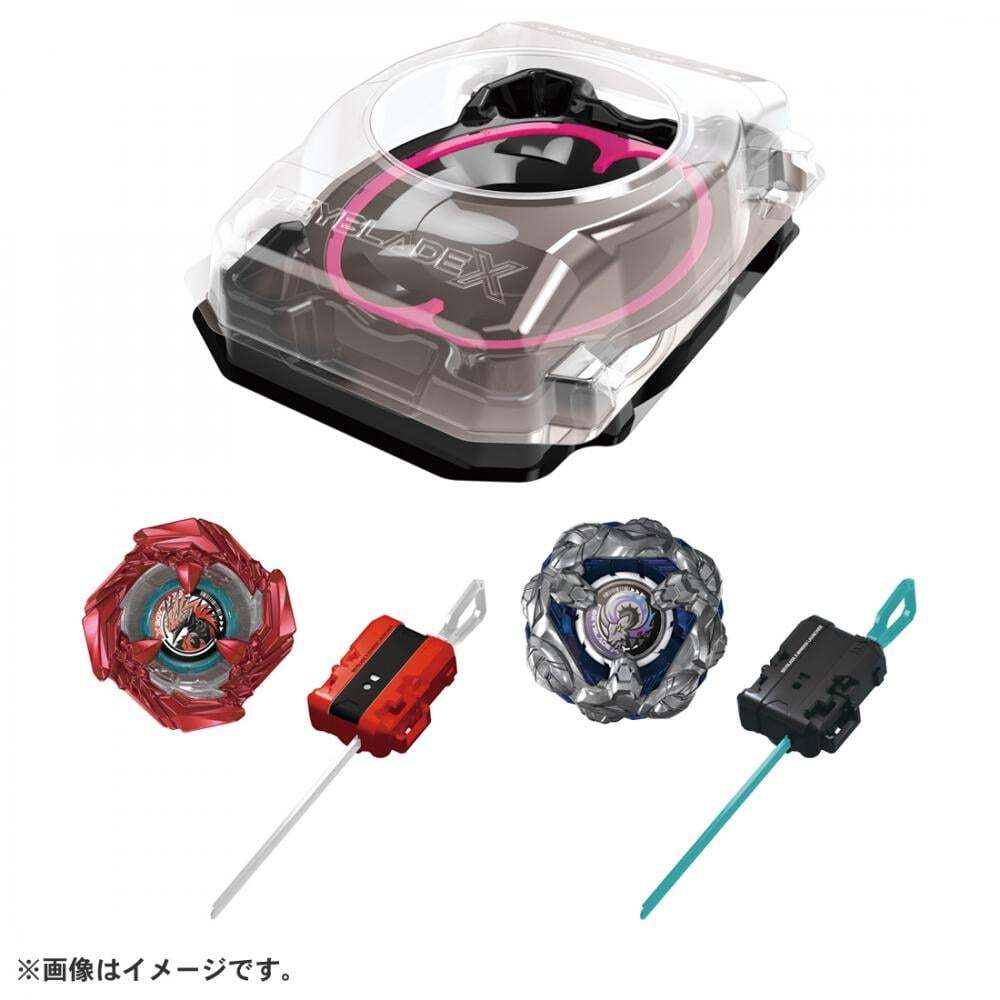 Direto do Japão BEYBLADE X BX-46 Battle Entry Set Infinity Novo