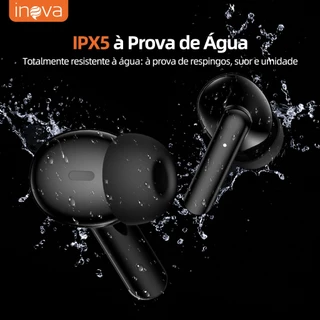 Inova fone de ouvido bluetooth sem fio Earbuds Stereo Surround Gaming Microfone Com Cancelamento De Ruído Sem Atraso