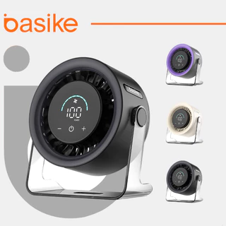 Basike 100 modos Ventilador De Mesa 30db Baixo ruído 5000mah Bateria com duração de 7H