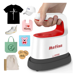 Mini Prensa Térmica, Máquina De Prensa Térmica Pequena Htv Portátil,Máquina De Transferência De Calor vermelho verde