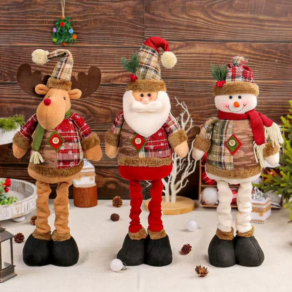 Bonecos Grandes De Natal / Papai Noel / Boneco De Neve / Alce Para ...