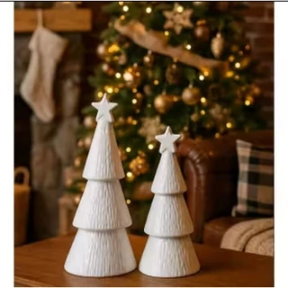 kit duas árvores de Natal natalina decoração presente lar casa enfeite de Natal natalina decoração de Natal