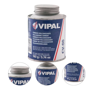 Cola Cimento A Frio Vulcanizante Reparo Pneus e Camaras de Ar Cv-00 Lata 225 Ml - Vipal em Oferta na Shopee
