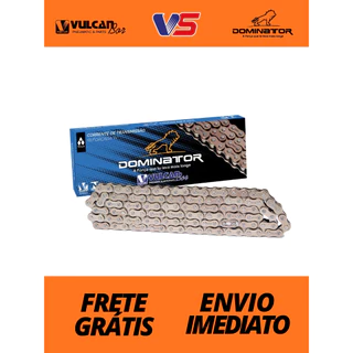 Corrente Transmissão 428hx128l Honda Nxr160 Bros