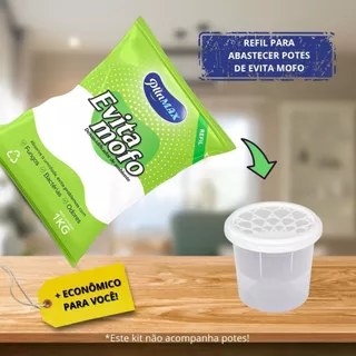 5kg Evita mofo - Anti Mofo Refil em Oferta na Shopee