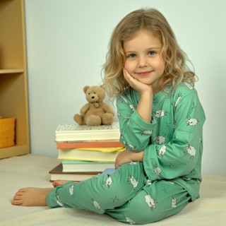 Pijama Infantil Comprido Calça e Blusa Estampado Inverno Manga Longa Frio Roupa Dormir Juvenil Longo em Oferta na Shopee