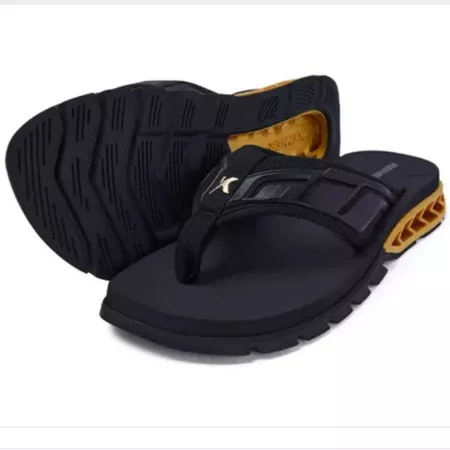 Chinelo casual masculino solado tratorado biomecânico conforto estilo dia a dia chinela