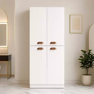 Armário Multiuso Catarina com 4 Portas – Organizador para Quarto/Sala