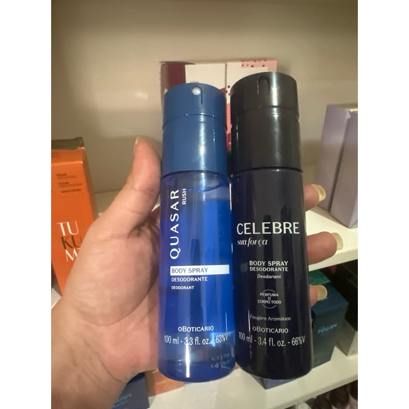 Desodorantes Body spray Kit de 100ml OBS: ler descrição. | Shopee Brasil