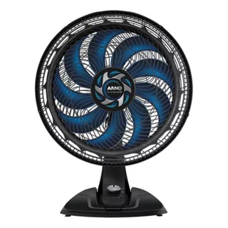 Ventilador de Mesa Super Potente Arno Xtreme 9 Ve90 127v Silencioso Longo Alcance Compacto Original