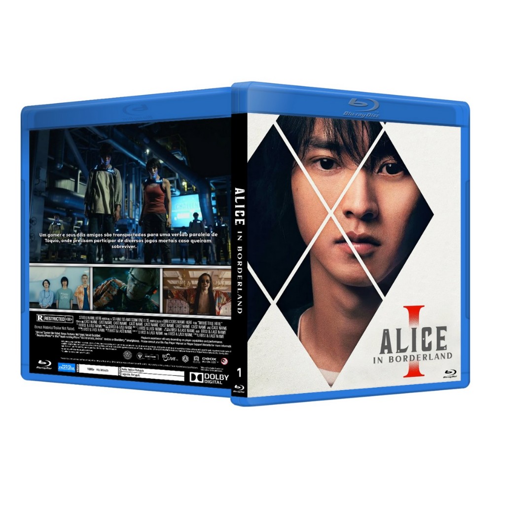 Bluray Alice In Borderland TEMPORADAS DUB/LEG [AVULSO