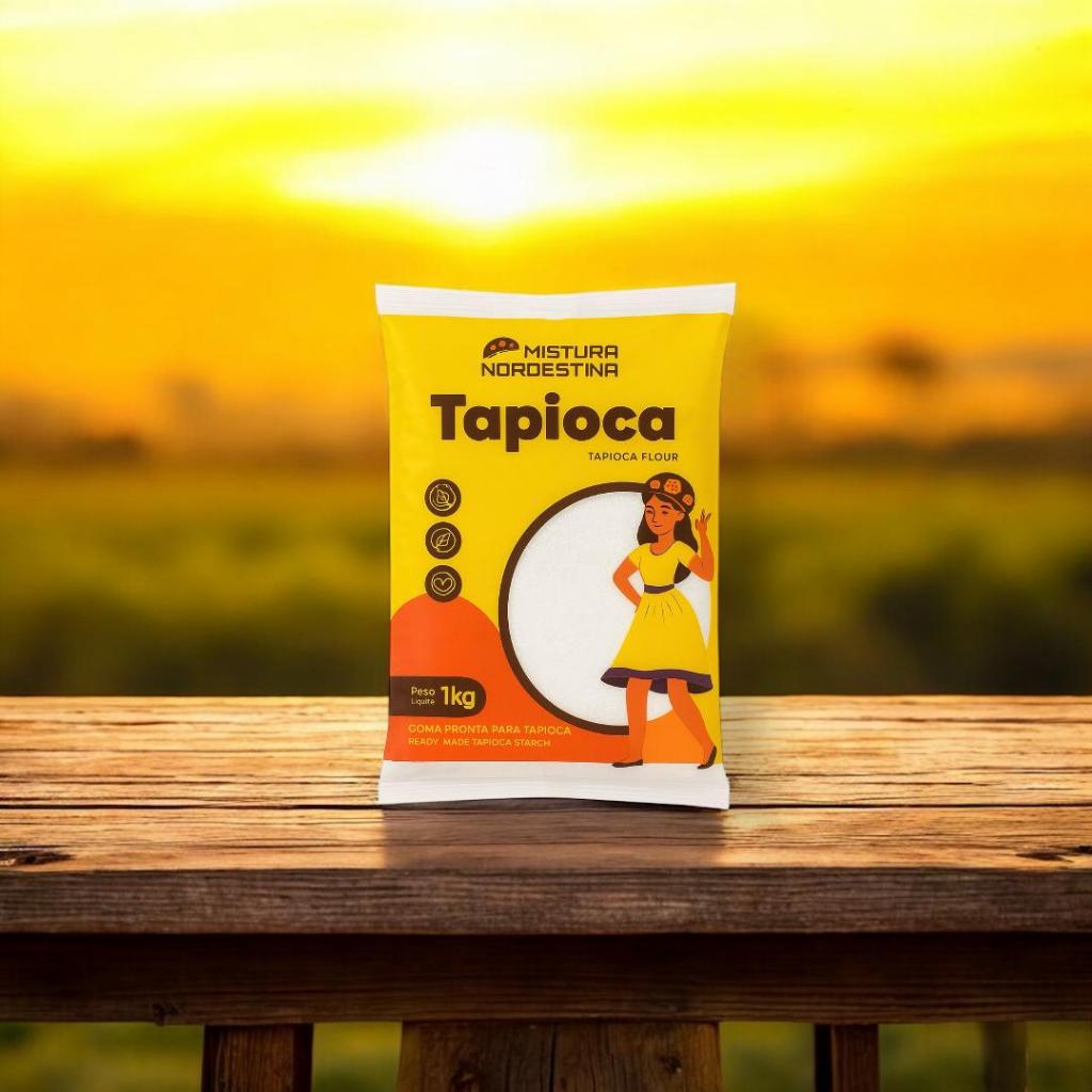 Tapioca Nordestina 1KG Sem Glúten