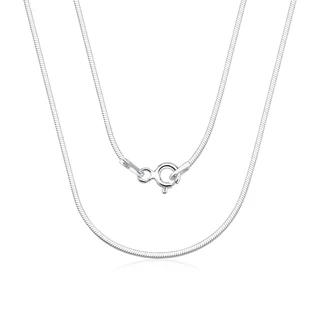 Corrente Rabo de Rato Laminada em Prata 925 Feminina em Oferta na Shopee