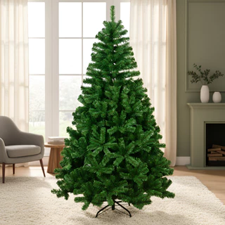 Arvore Natal Pinheiro 210 cm 1000 Galhos Super Cheia Luxo Grande Decoração de Natal