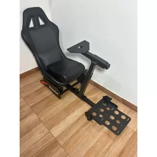 Cockpit Extreme Stock Car Preto C/ Banco p/ G27, G29, G920, G923, Thrustmaster