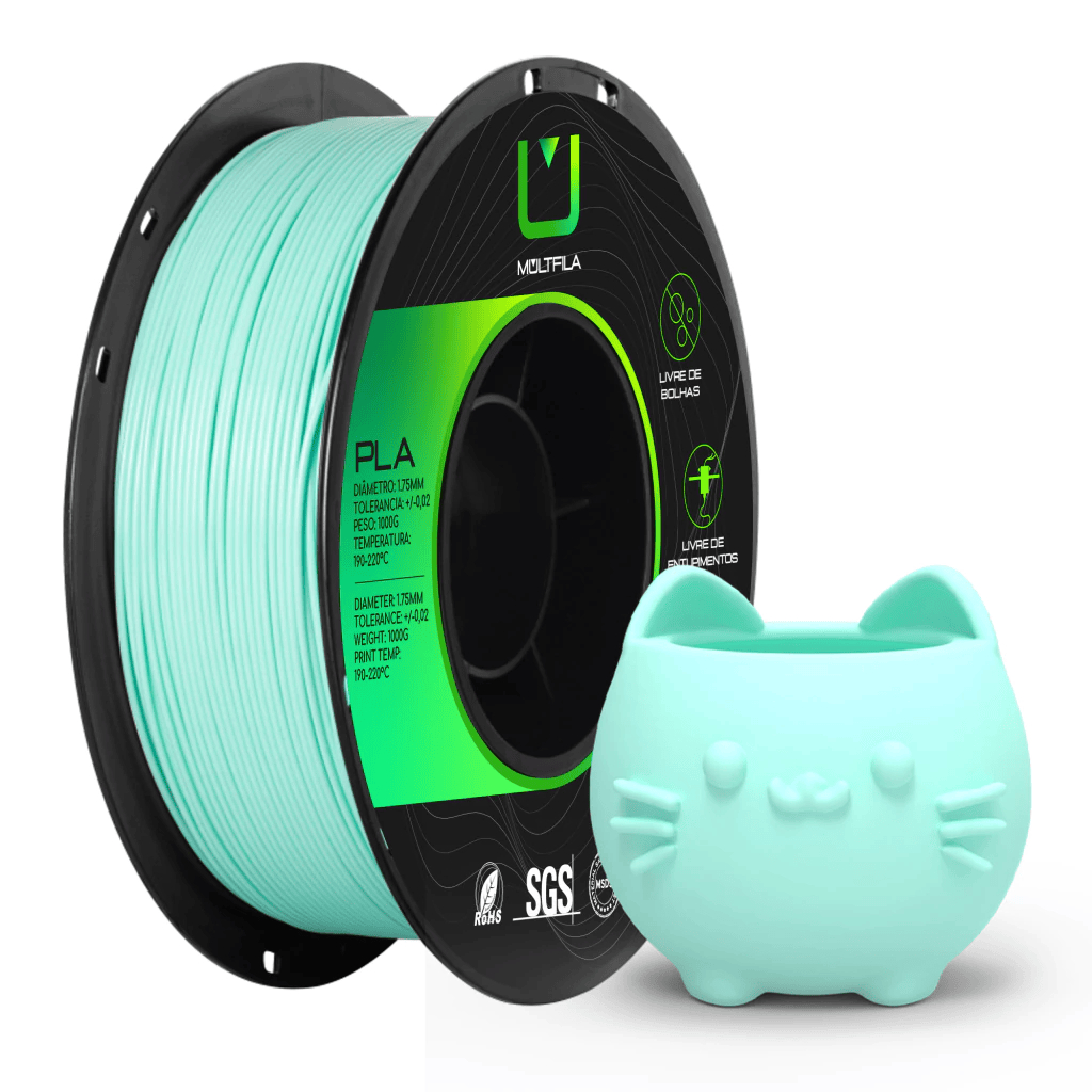 Filamento Multfila para Impressora 3d PLA 1kg 1.75mm Diversas Cores ...