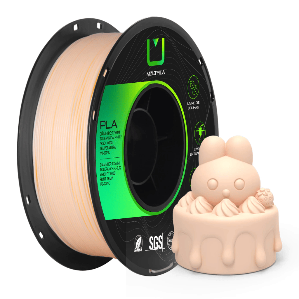 Filamento Multfila para Impressora 3d PLA 1kg 1.75mm Diversas Cores ...
