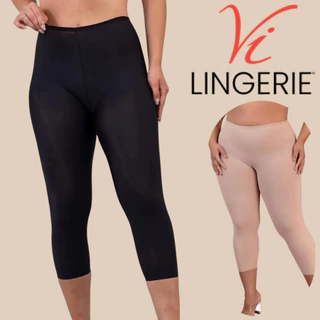 Calca Leg Capri Plus Size Segunda Pele Sense Vilingerie Compressao Leve Conforto Que Modela