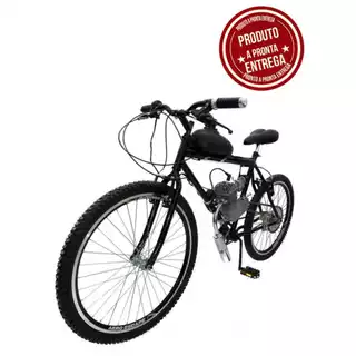 BIKE BICICLETA MOTORIZADA SPEED STREET 80CC 3,2 HPS ARO 26/24 MODELO MTB COMPLETA em Oferta na Shopee