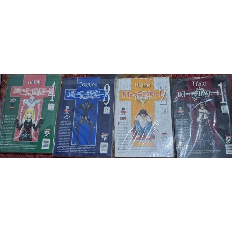 Death Note, volumes 1 a 12 (edição escassa) | Shopee Brasil