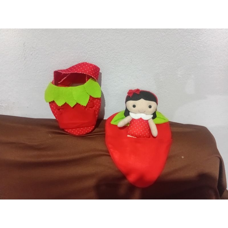 Brincando com a moranguinho