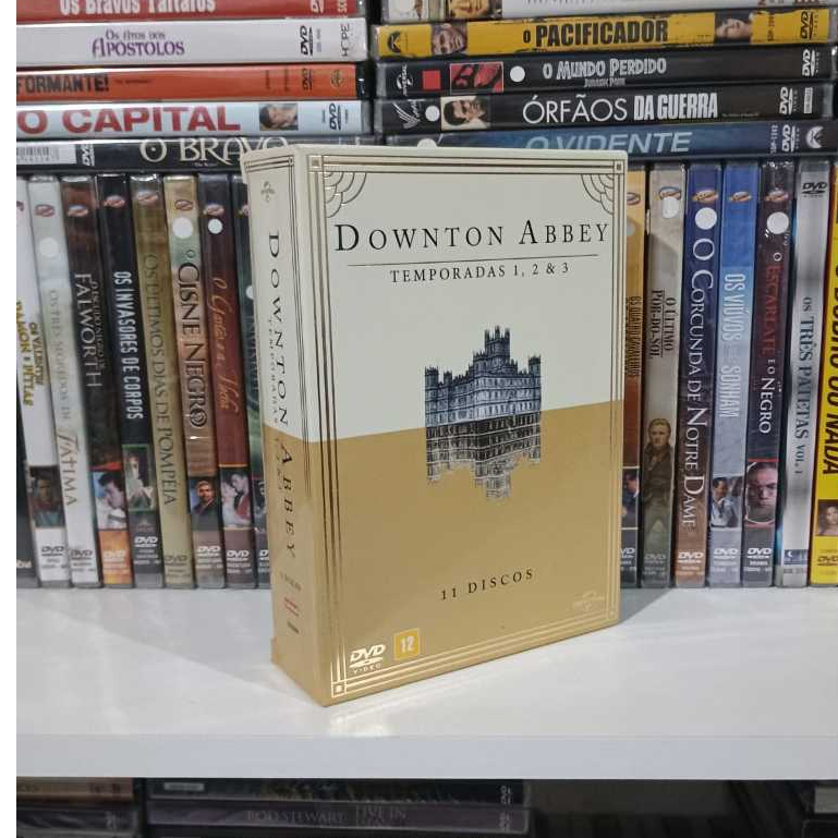 BOX DVD DOWNTON ABBEY - 1ª, 2ª E 3ª TEMPORADAS (LEGENDADO) | Shopee Brasil