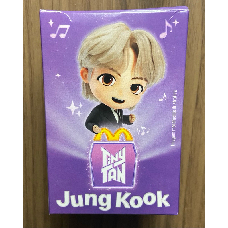 Coleção TinyTAN BTS 2025 - McDonald's - RM - Jin - SUGA - J-hope
