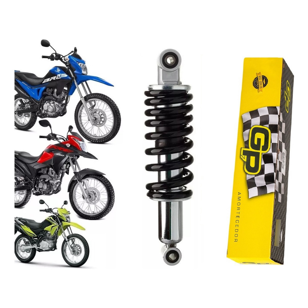 Amortecedor Traseiro Moto Bros 150 NXR 125 XRE 190 Original GP7 ...