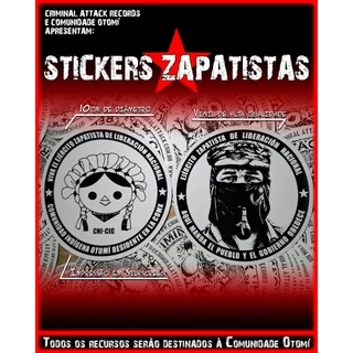 Adesivo EZLN Zapatista - Subcomandante Marcos